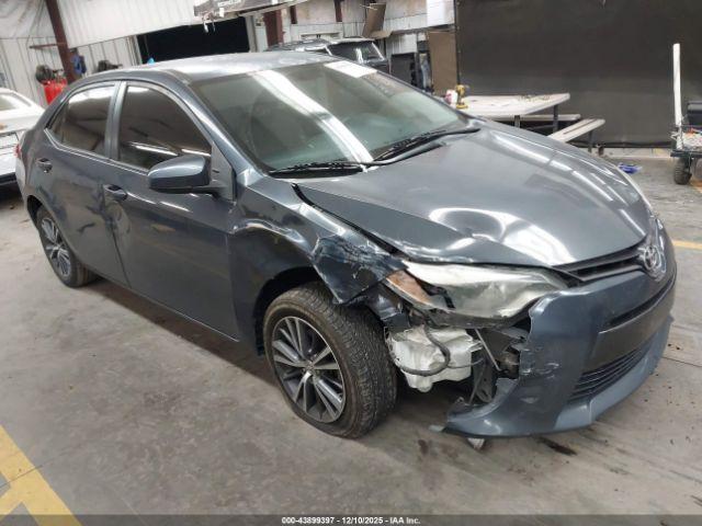  Salvage Toyota Corolla