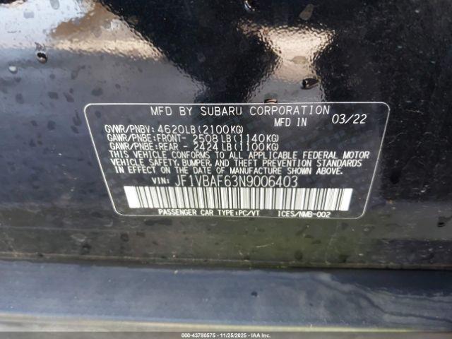 Subaru WRX Premium Image 5