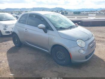  Salvage FIAT 500