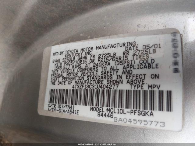 Toyota Sienna Le Image 3