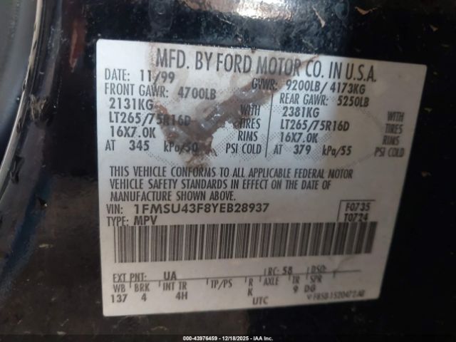 Ford Excursion Limited Image 7