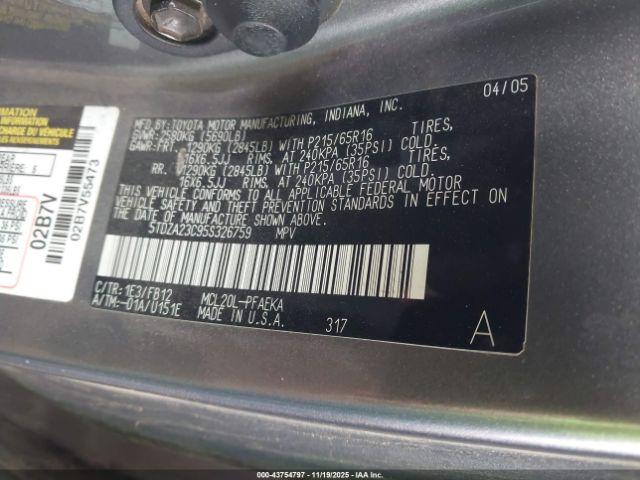 Toyota Sienna Le Image 3