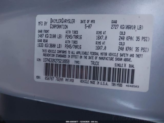 Dodge Dakota St Image 9