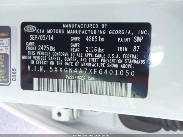 Kia Optima Ex Image 5