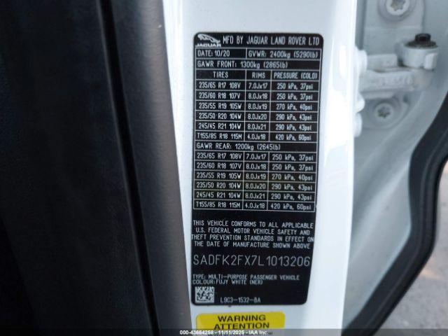 Jaguar E-PACE P250 Awd Automatic Image 8