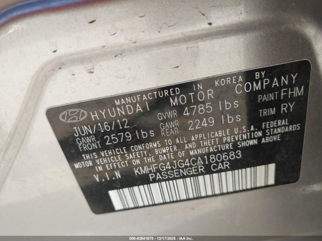 Hyundai Azera Image 10