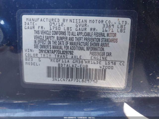 Nissan Versa 1.6 S+ Image 10