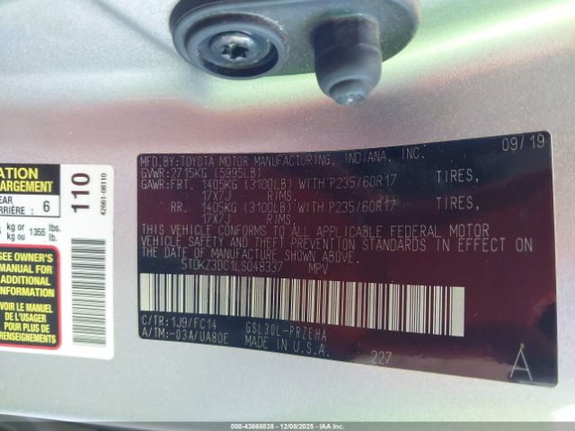 Toyota Sienna Le Image 16