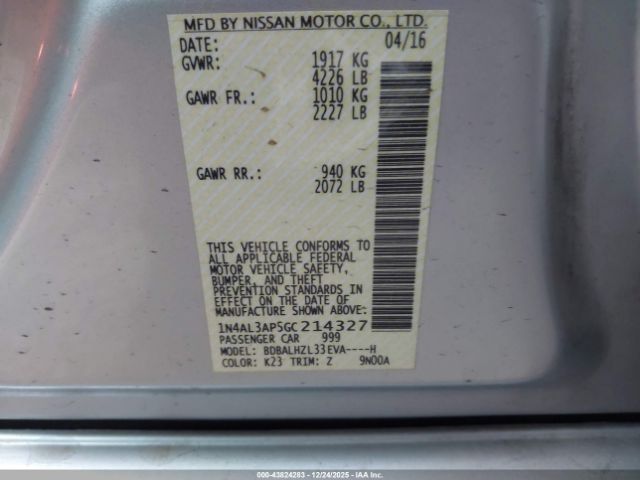 Nissan Altima 2.5 Sr Image 7