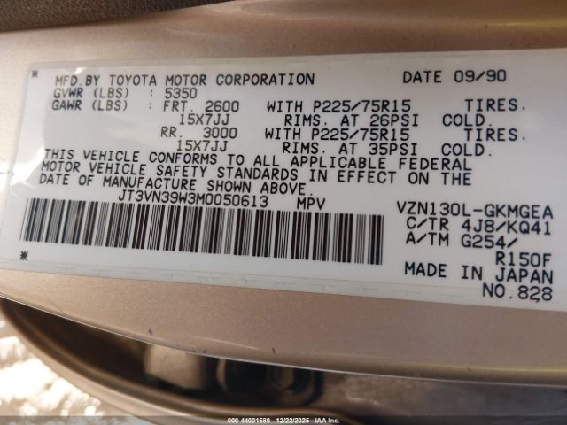 Toyota 4Runner Vn39 Sr5 Image 8