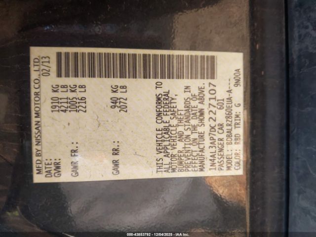 Nissan Altima 2.5 S Image 7