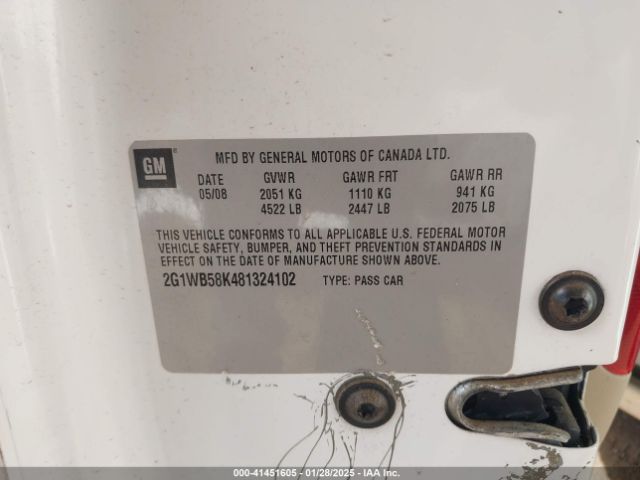 Chevrolet Impala Ls Image 9