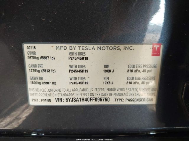 Tesla Model S Image 9