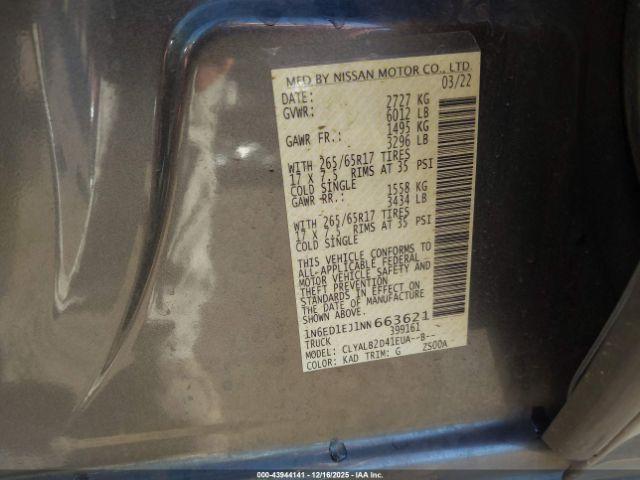 Nissan Frontier Sv 4x2 Image 4