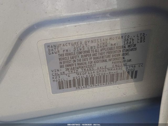 Nissan Sentra Sv Image 13