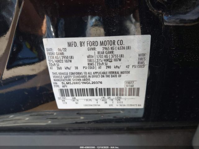 Lincoln Aviator Black Label Image 5