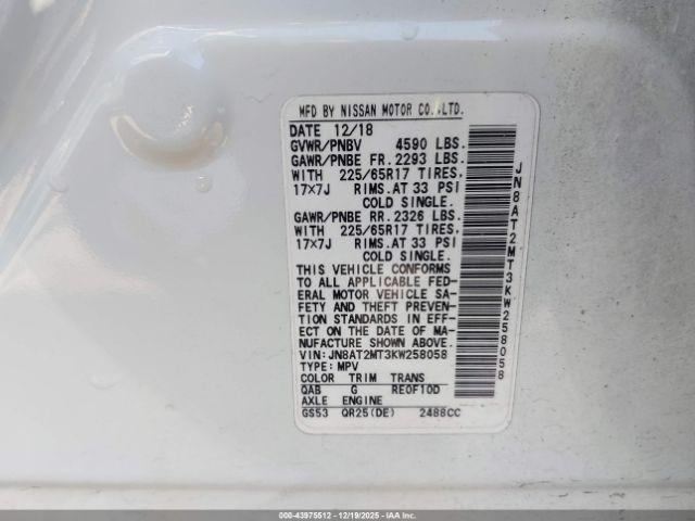 Nissan Rogue Sv Image 7