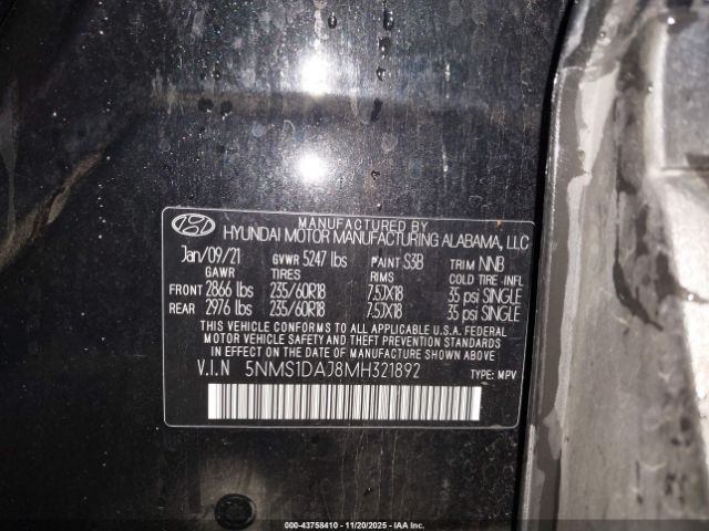 Hyundai SANTA FE Se Image 10