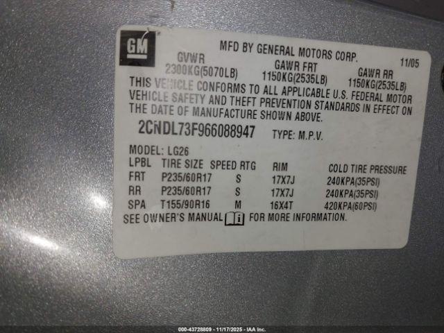 Chevrolet Equinox Lt Image 11