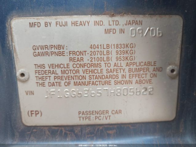 Subaru Impreza Image 7