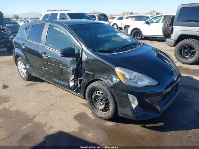  Salvage Toyota Prius c