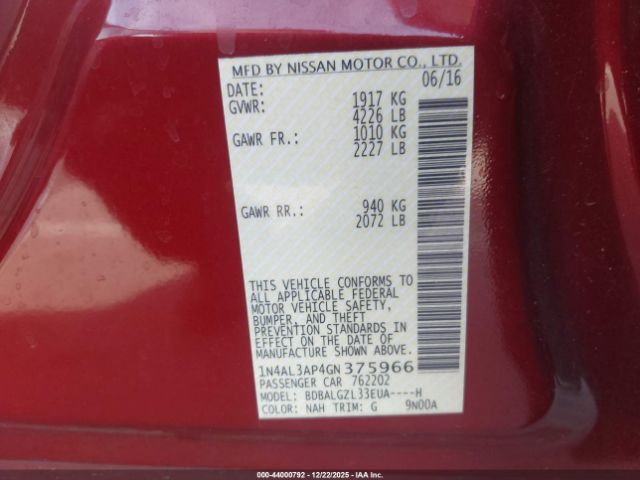 Nissan Altima 2.5 S Image 7