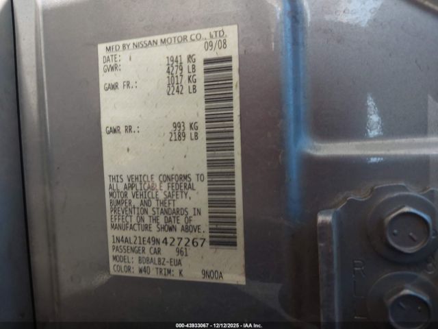 Nissan Altima 2.5 S Image 5