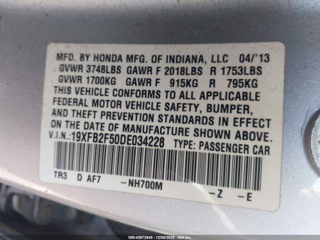 Honda Civic Lx Image 14