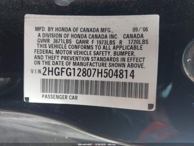 Honda Civic Ex Image 6