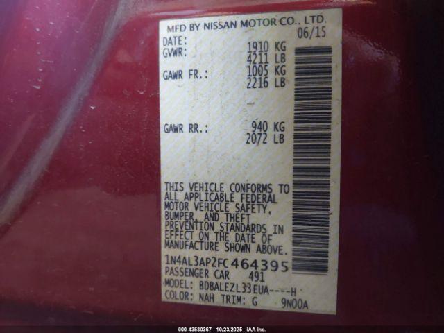 Nissan Altima 2.5 S Image 9