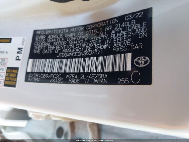 Toyota Corolla Se Image 12