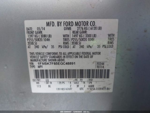 Ford Explorer Limited Image 8