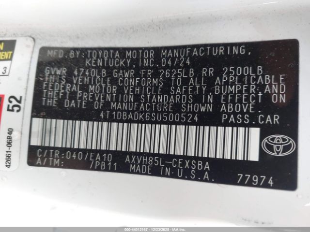 Toyota Camry Se Image 10