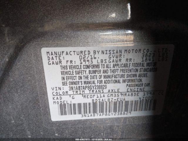 Nissan Sentra S Image 9