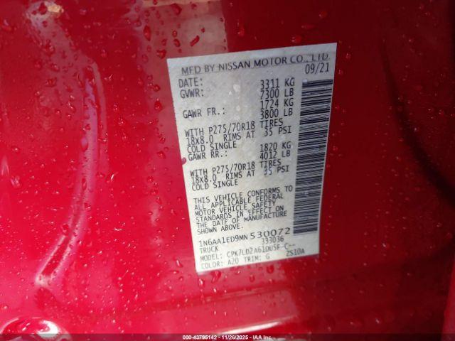 Nissan Titan Pro-4x 4x4 Image 11