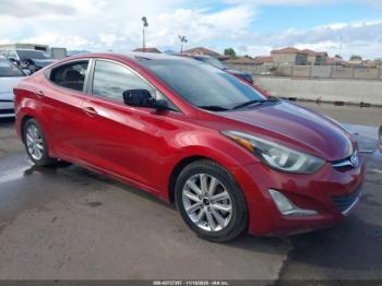  Salvage Hyundai ELANTRA