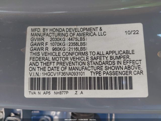 Honda Accord Sport Image 7