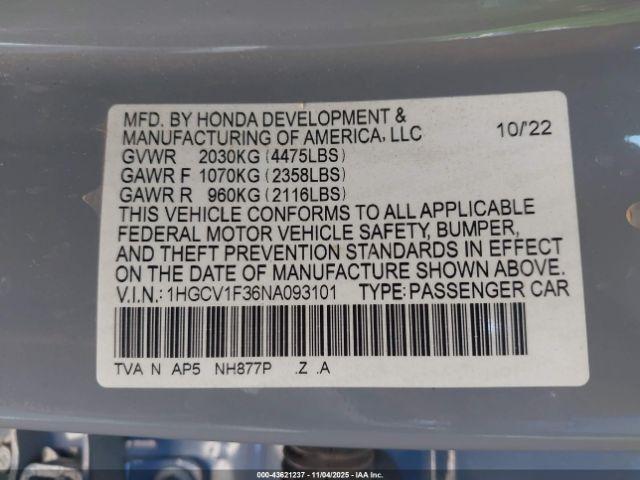 Honda Accord Sport Image 7