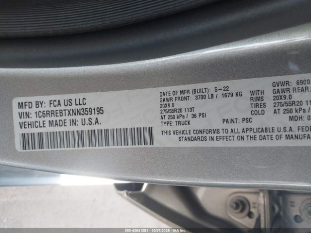 Ram 1500 Big Horn  4x2 6'4 Box Image 6