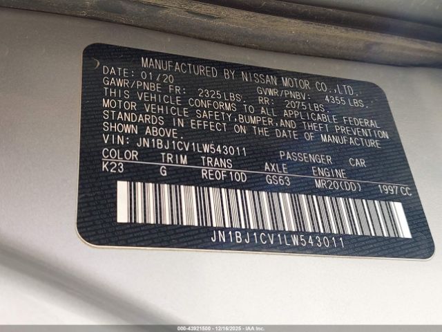 Nissan Rogue S Fwd Xtronic Cvt Image 12