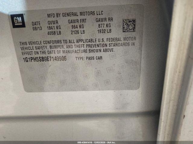 Chevrolet Cruze Eco Auto Image 5