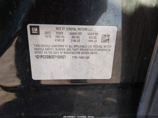 Chevrolet Cruze 1lt Auto Image 11