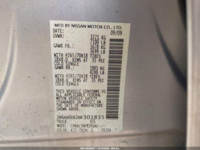 Nissan Titan Se Image 5