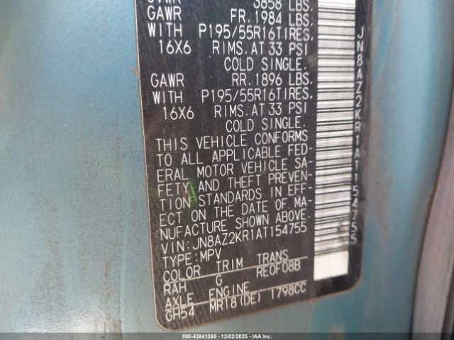 Nissan cube 1.8sl Image 10