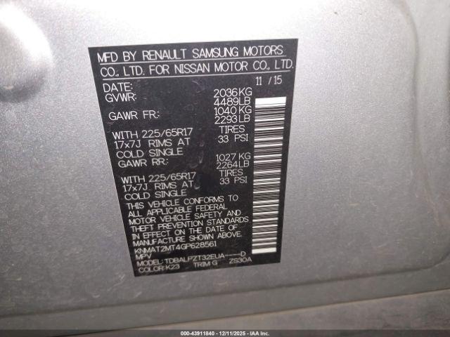 Nissan Rogue S Image 2