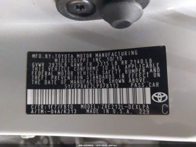 Toyota Corolla Le Image 3