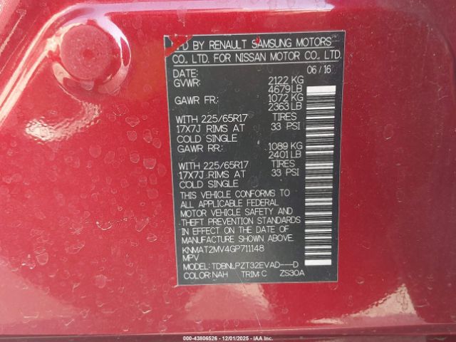 Nissan Rogue S Image 12