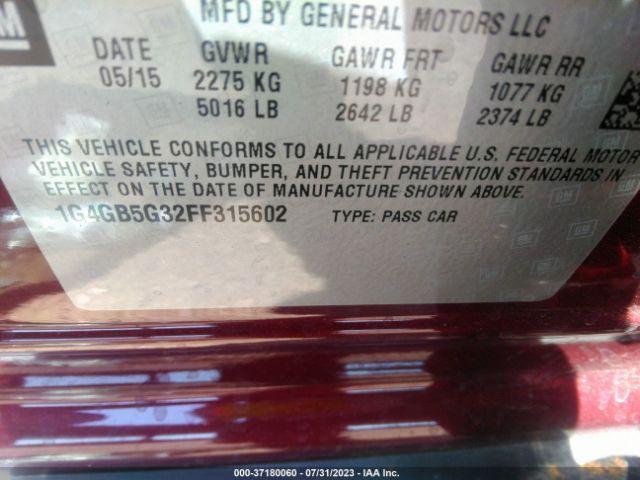 Buick LaCrosse Leather Image 8