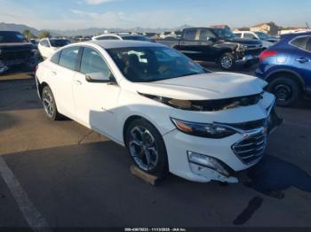  Salvage Chevrolet Malibu