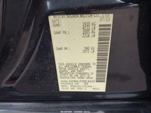 Nissan Altima 2.5 S Image 13